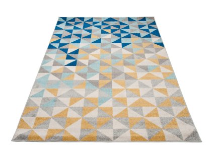 Kusový koberec Lazur - trojúhelníky 4 - multicolor
