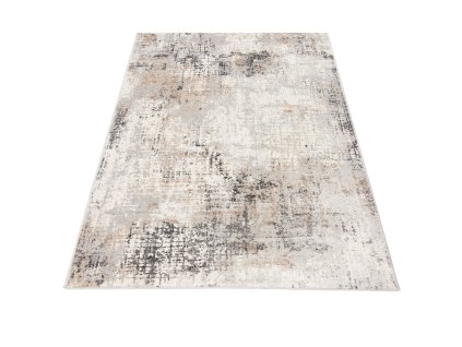 Kusový koberec Portland - abstrakt 8 - bílý/šedý