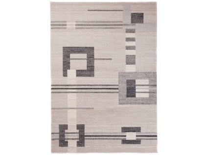 Kusový koberec RASTA - béžový - obrazce 1