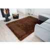 Plyšový kusový koberec BEST - HNĚDÝ