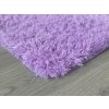 Plyšový kusový koberec BEST - LEVANDULOVÝ FIALOVÝ