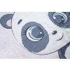 Dětský koberec Emma Kids - panda a ptáček - růžový