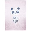 Dětský koberec Emma Kids - panda - růžový