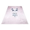 Dětský koberec Emma Kids - panda - růžový