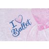 Dětský koberec Emma Kids - zamilovaná baletka - růžový