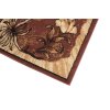 Moderní koberec Atlas - květiny 1 - hnědý