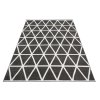 Moderní koberec Bali - trojúhelníky 1 - tmavě šedý