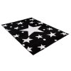 Moderní koberec Bali - hvězdičky 1 - černý
