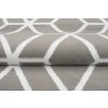 Kusový koberec BALI - světle šedý - pětihrany 1