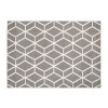 Kusový koberec BALI - světle šedý - pětihrany 1