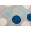 Kusový koberec Lazur - puntíky 1 - šedý/modrý