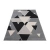 Moderní koberec CAN - šedý - trojúhelníky 1