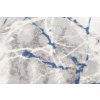 Kusový koberec Portland - abstrakt 9 - bílý/modrý