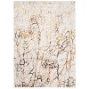 Moderní koberec Golden - mramor 2 - krémový/zlatý