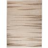 Moderní koberec Ostrava - pruhy 1 - béžový