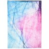 Moderní koberec Life - lasershow 2 - modrý/růžový