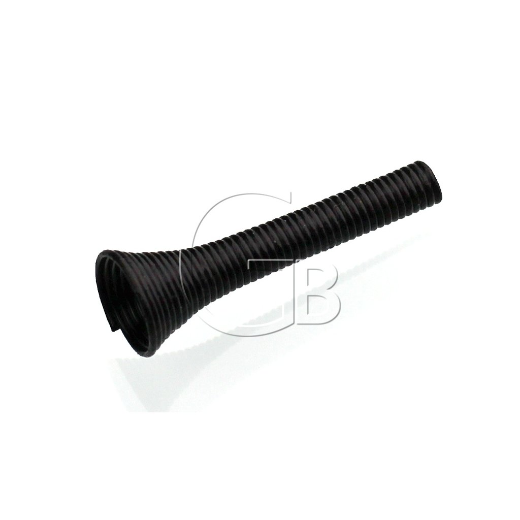 Kaplík kornout 27 × 9 mm černá KAPL033 K312 (Velikost produktu 27 mm × 9 mm, Barva Černá)