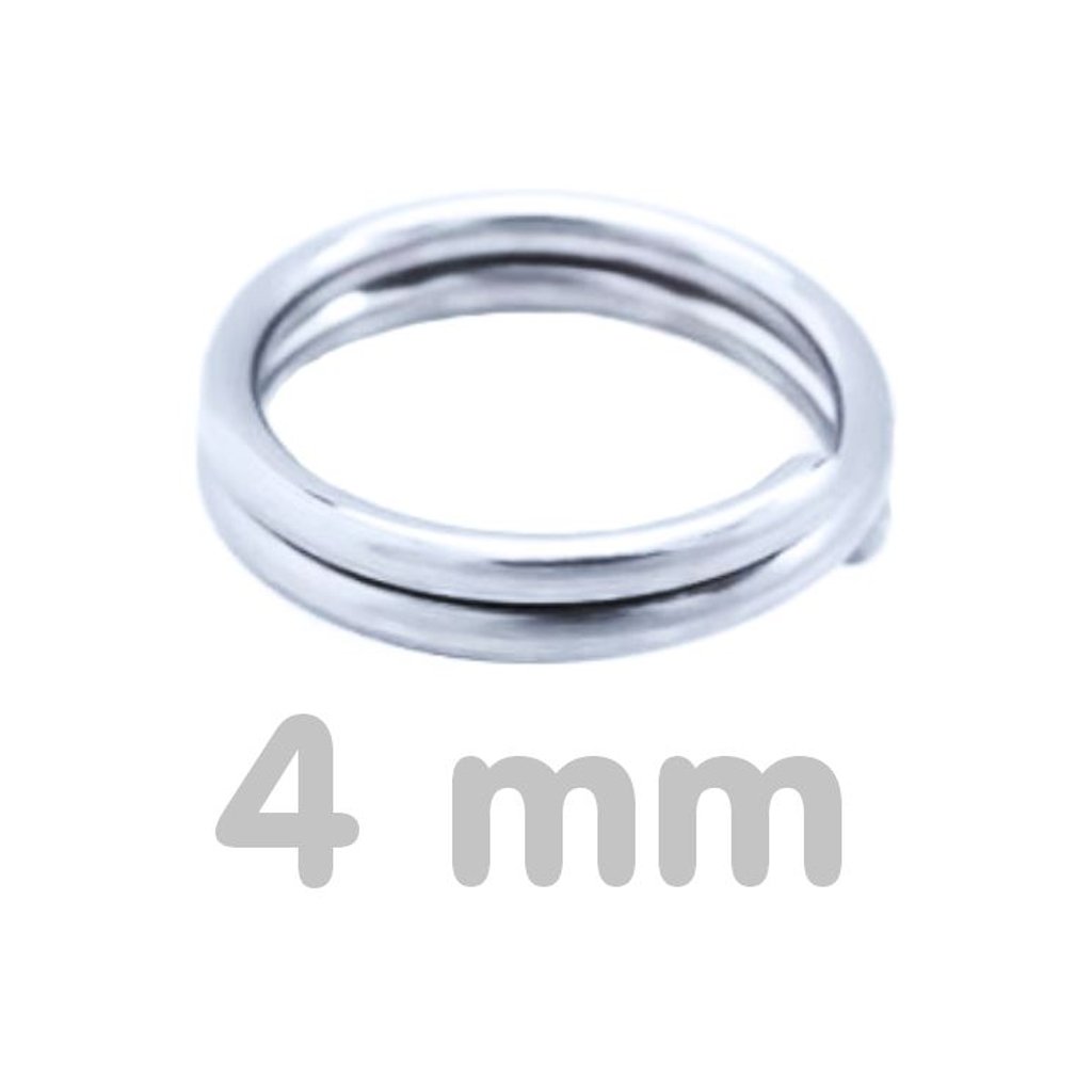 Kroužek spojovací dvojitý 7 mm K1934 (Velikost produktu 7 mm, Barva Stříbrná)