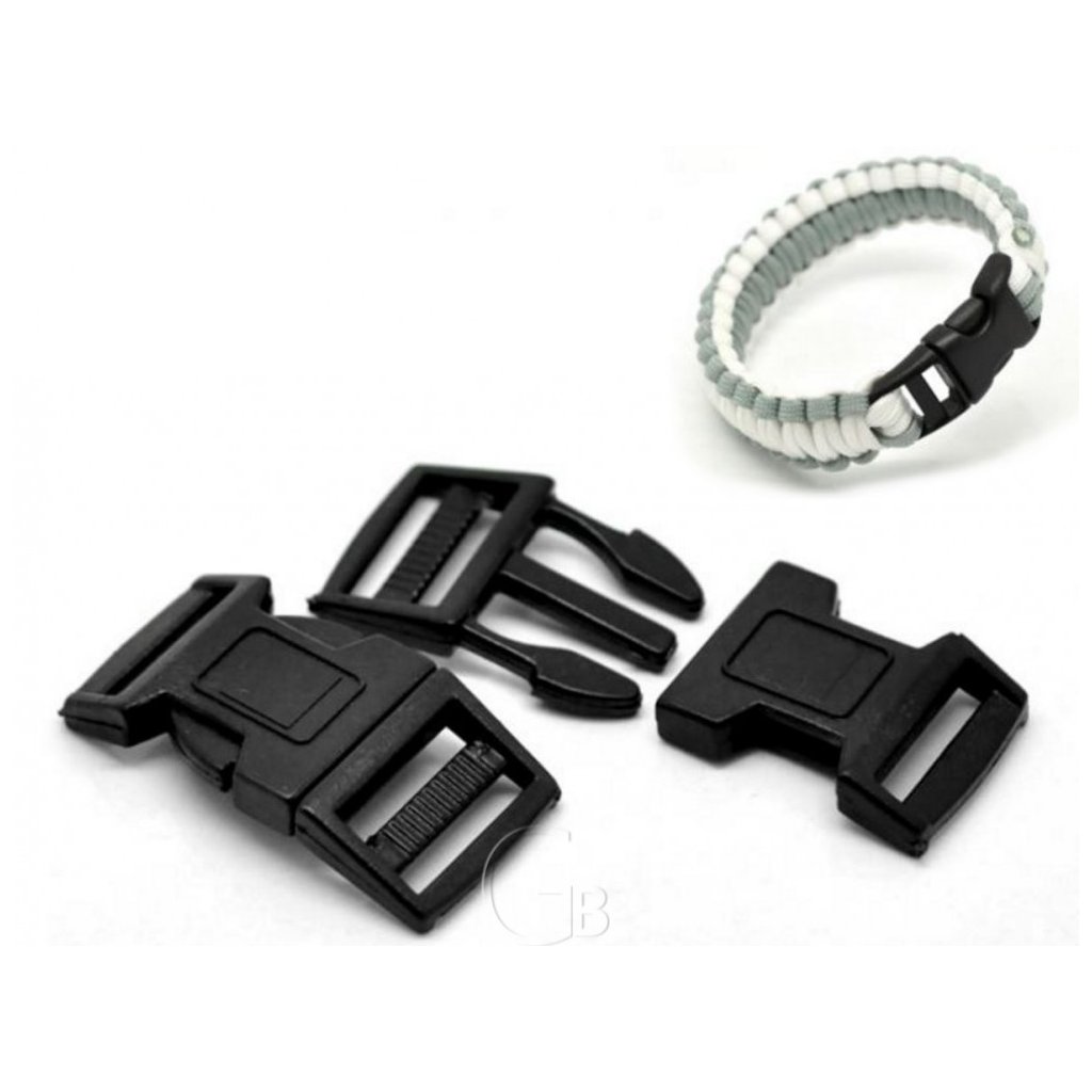 Plastová přezka zakřivená 51 × 26 mm (Velikost produktu 51 mm × 26 mm)