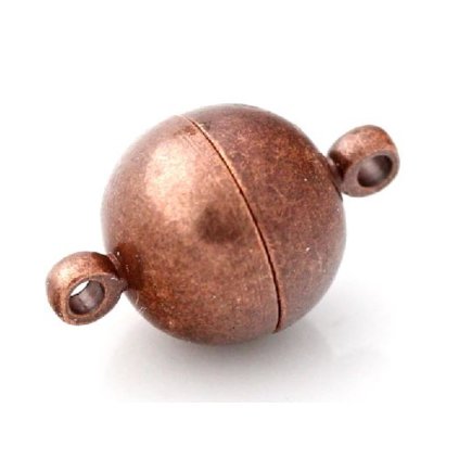 Magnetické zapínání kulaté Staroměď (Barva Staroměď)