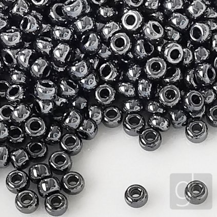 MIR1100001 1%20Miyuky%20Round%20beads%20GUNMETAL