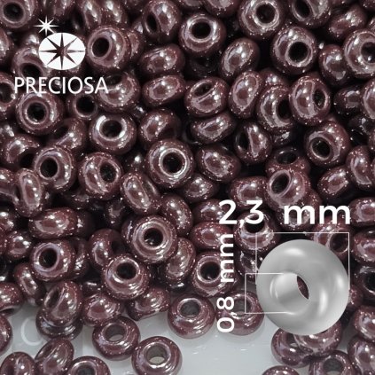 Preciosa koralky rokajl 10 hned%C3%A1%2093195