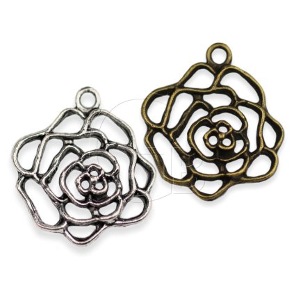 Přívěsek 22 × 21 mm Staromosaz (Velikost produktu 22 mm × 21 mm, Barva Staromosaz)