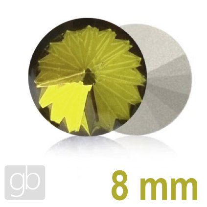 Rivoli R51 Zelená Olive 50230 8 mm (Velikost produktu 8 mm, Barva Zelená)