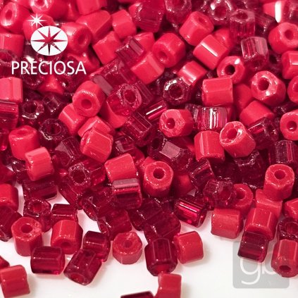 cipky-preciosa-bugles-2-mm-cervena-mix