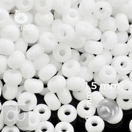 rokajl-preciosa-ornela-15-0-1-5-mm-bila-03050