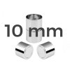 Magnetické zapínání Chirurgická ocel 10 mm (Velikost produktu 10 mm, Barva Platinová)