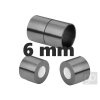Magnetické zapínání Chirurgická ocel - Hematit 10 mm (Velikost produktu 10 mm, Barva Hematit)