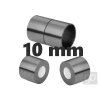 Magnetické zapínání Chirurgická ocel - Hematit 10 mm (Velikost produktu 10 mm, Barva Hematit)