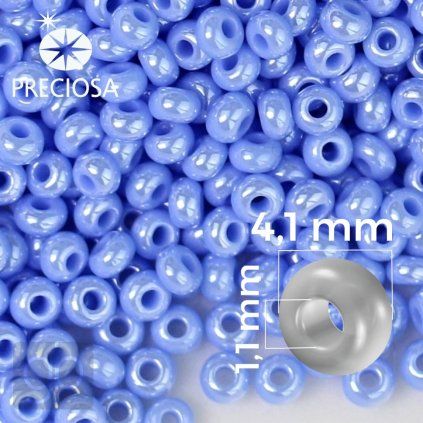 Preciosa koralky rokajl 6 modr%C3%A1 38020