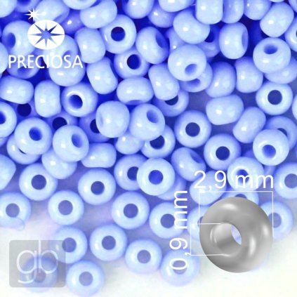 Preciosa koralky rokajl modr%C3%A1 8 33000