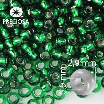 Preciosa koralky rokajl 8 zelen%C3%A1%2057060