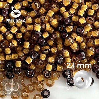 Seed Beads Preciosa MIX PRM025 11/0 2,1 mm 20 g