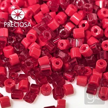 cipky-preciosa-bugles-2-mm-cervena-mix