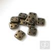 CzechMates QuadraTile 6 x 6 mm Hnedá MKC0001