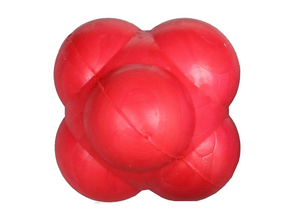 Small reakční míč 6,8 cm, 100 g červená