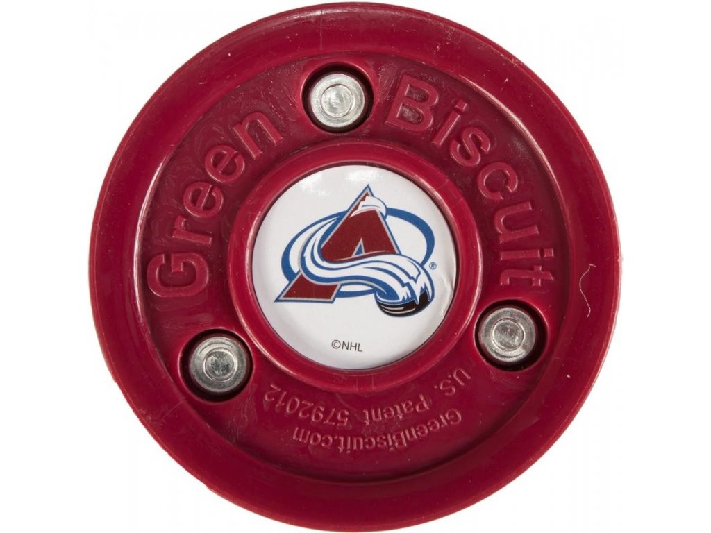 Puk Green Biscuit NHL Colorado Avalanche