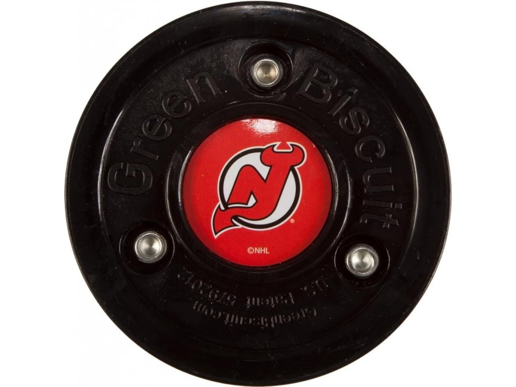 Puk Green Biscuit NHL New Jersey Devils