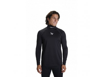 Triko BAUER S22 LS NECKPROTECT SR BLK