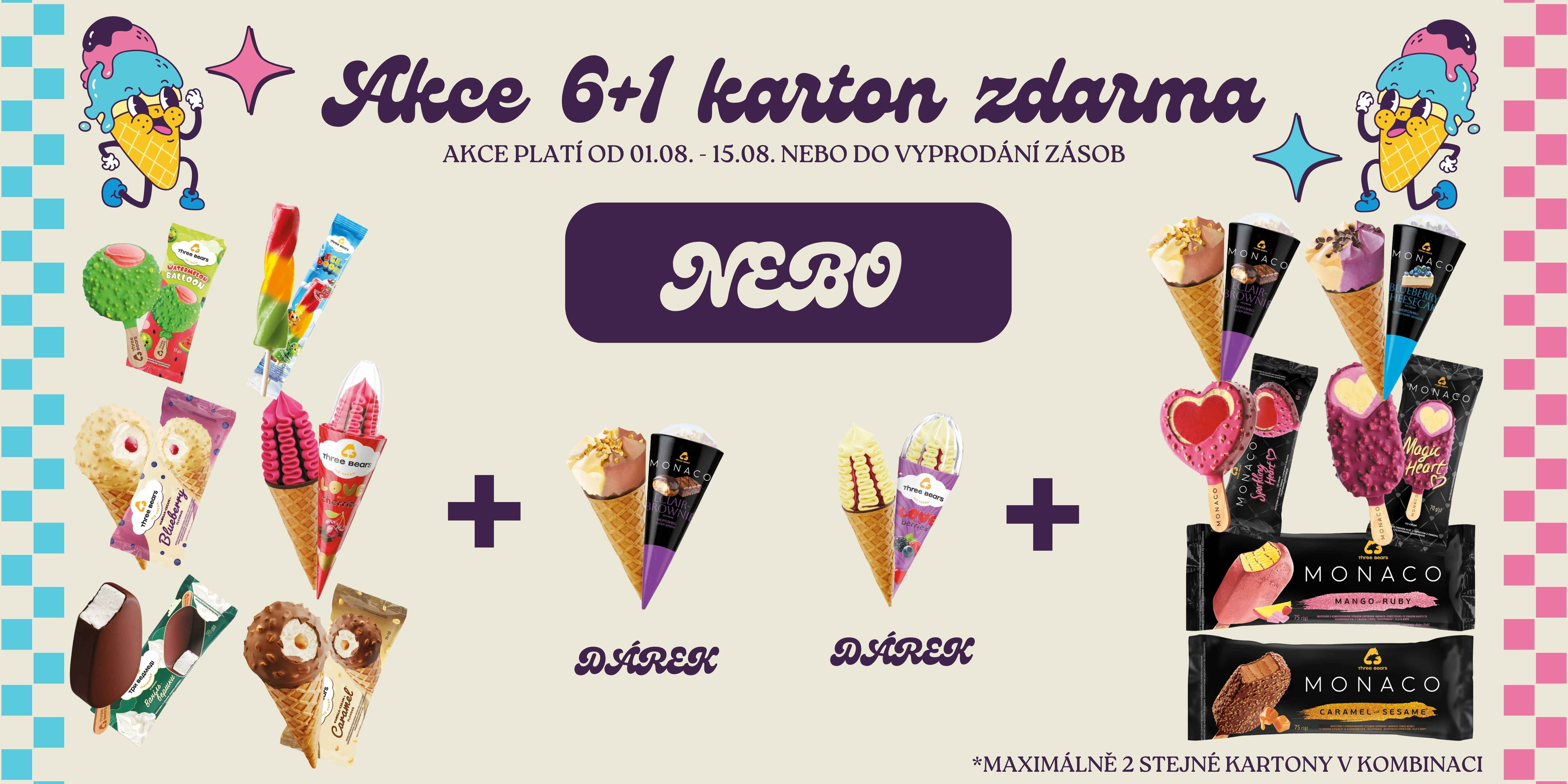 Akce 6+1 karton