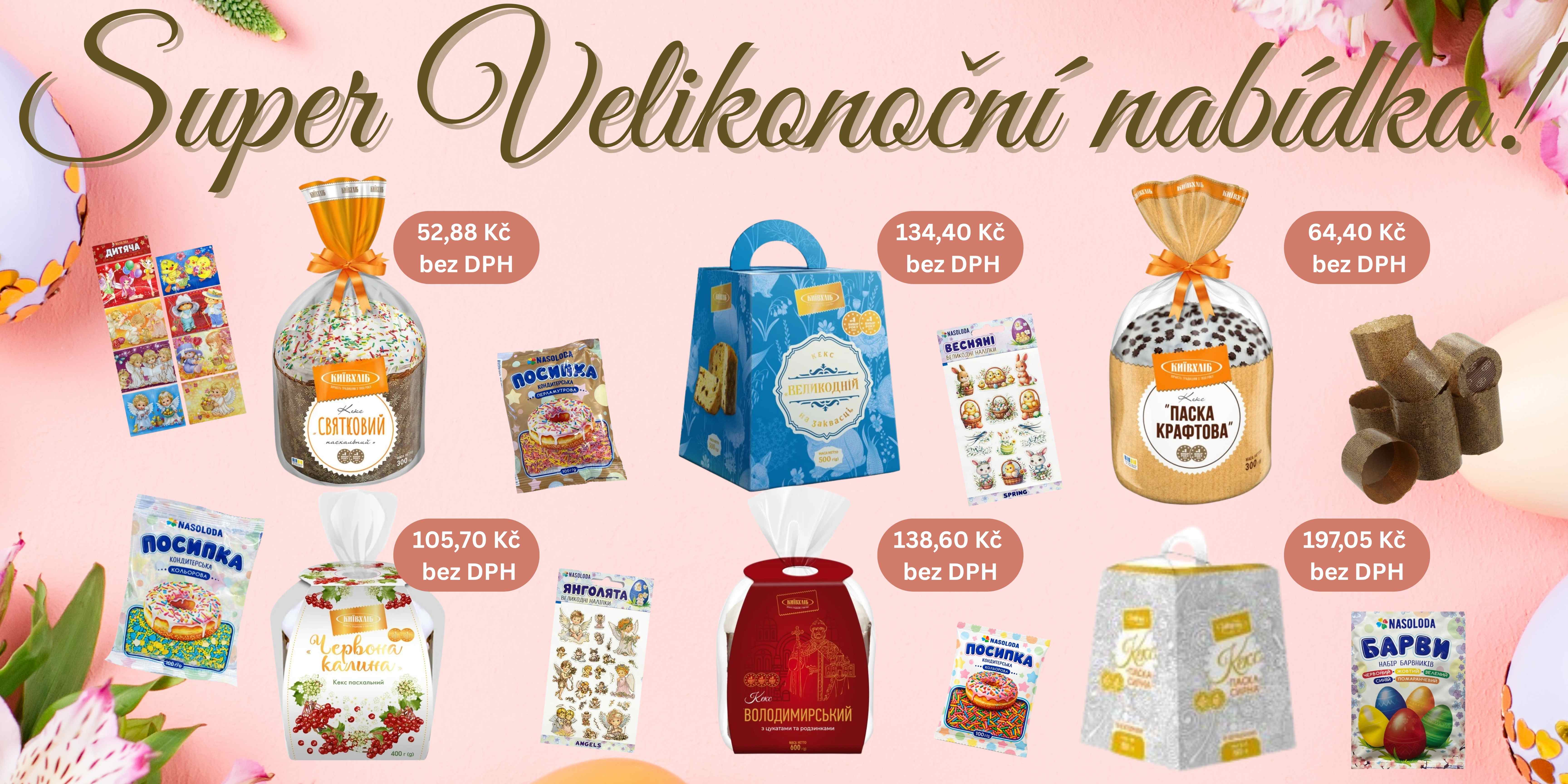 Velikonoční nabídka