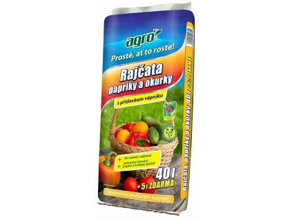 agro substrat paradajky papriky 45l 2026