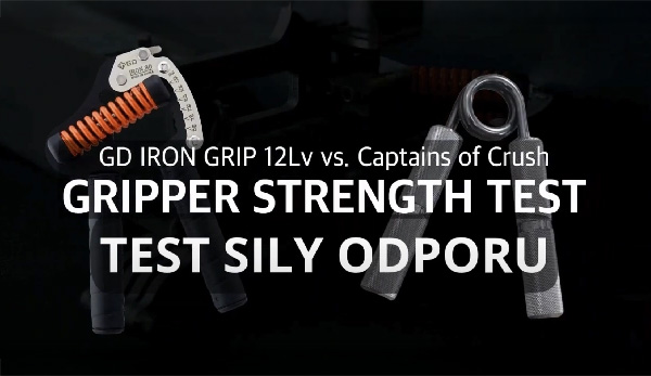 Ďalší test sily odporu: GD IRON GRIP 12lv vs Captains of Crush