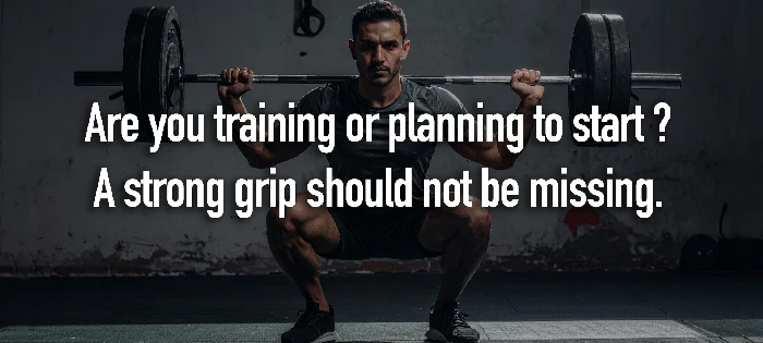 Are you already training or looking to start? Grip strengthening should not be overlooked.