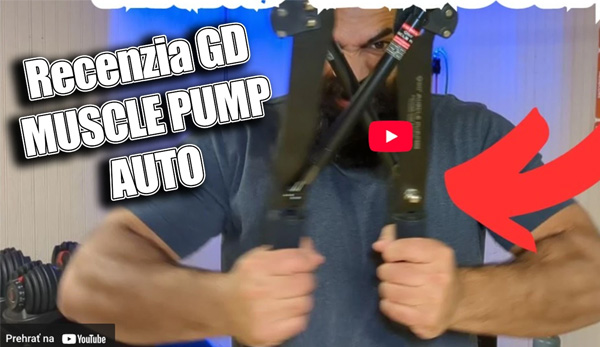 Recenzia posilňovača hrudníka GD Muscle Pump Auto