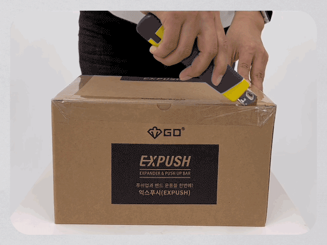 GD EXPUSH METAL Ganzmetall-Liegestützgriffe